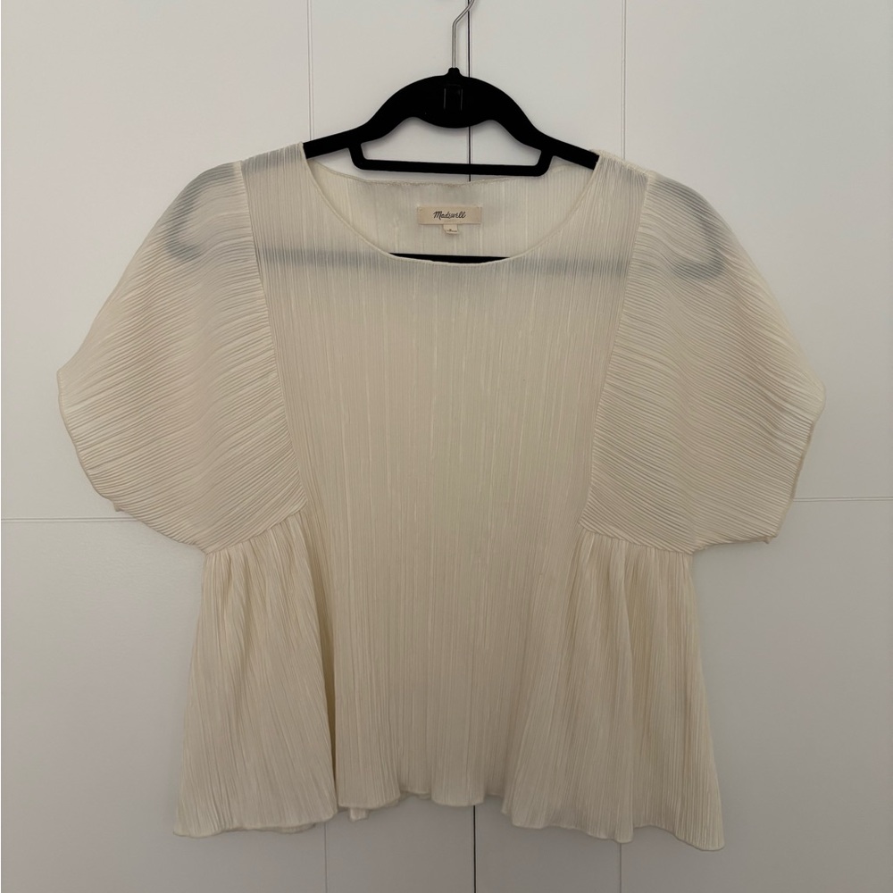 Madewell Pleated Blouse